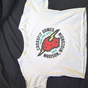 Reebok CrossFit games crop tee